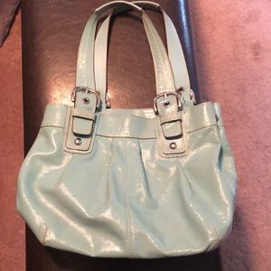 Blue Coach Bag